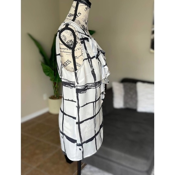 Alex Marie Ruffled Blouse, S, NWOT - Picture 3 of 4